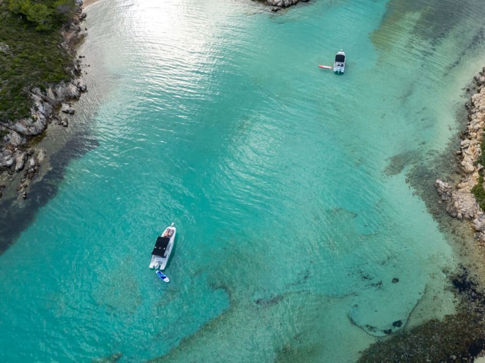 Menorca heldags lyxkryssning med bad och avkoppling