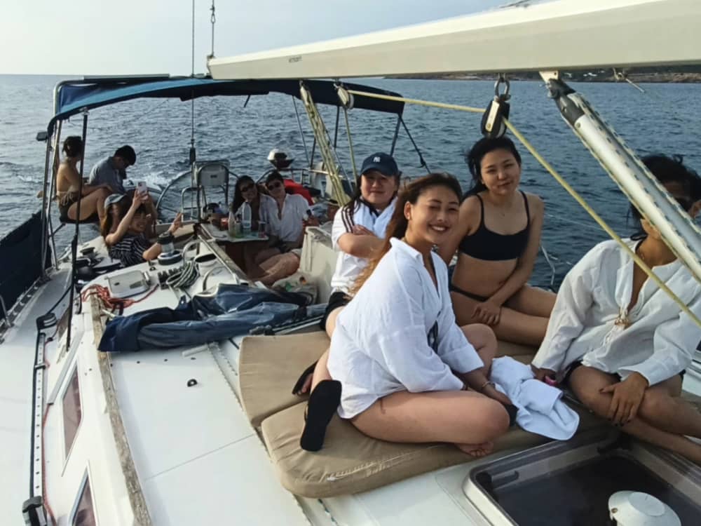 Ibiza west coast sailing day