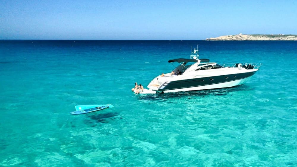 Princess V50 Yacht Experience a Minorca
