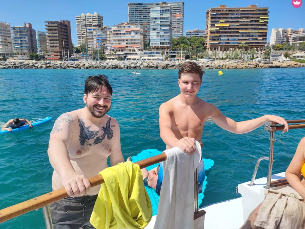 Skipping (8h). Tabarca Island by boat – A day of snorkeling, a cauldron of water, and a turquoise sea