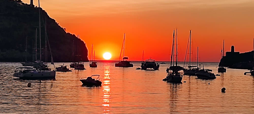 Skipping (4h) atardecer sobre el castillo.
