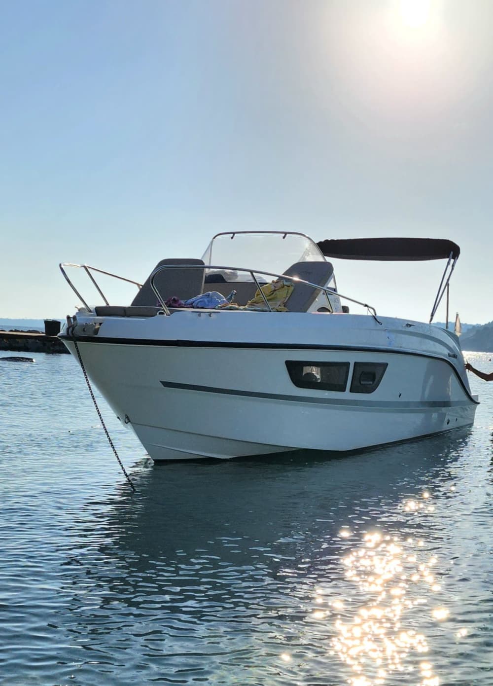 Exklusiv miniyachttur i Villasimius marina skyddade område med ett dopp i Venus naturliga pooler.