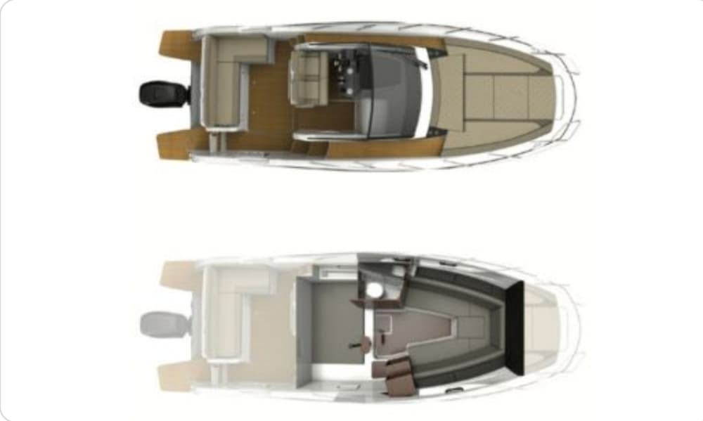 Visite exclusive en mini-yacht de la zone marine protégée de Villasimius avec un plongeon dans les piscines naturelles de Vénus.