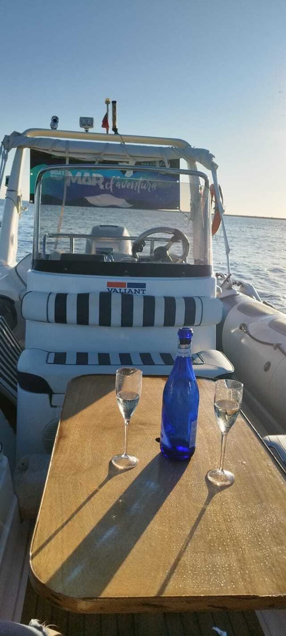 Goditi 3 ore e 30 di sole su un motoscafo a Portimão