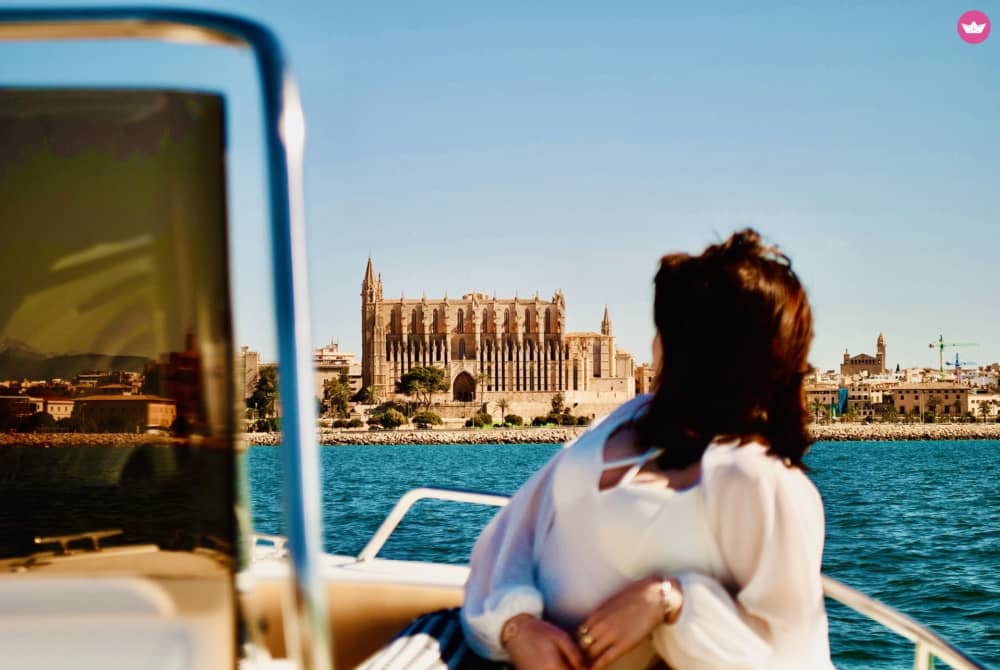 Privat solnedgångskryssning i Palmabukten