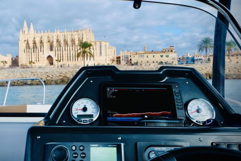 Privat solnedgångskryssning i Palmabukten