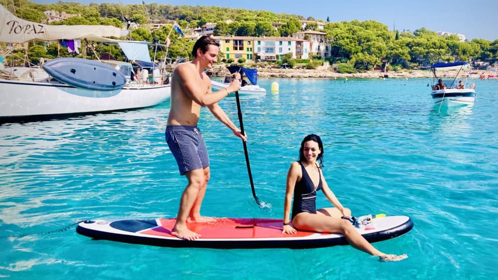 Privat solnedgångskryssning i Palmabukten