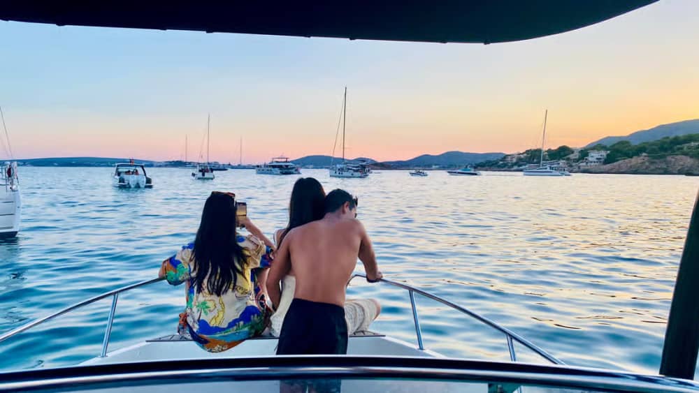 Privat solnedgångskryssning i Palmabukten