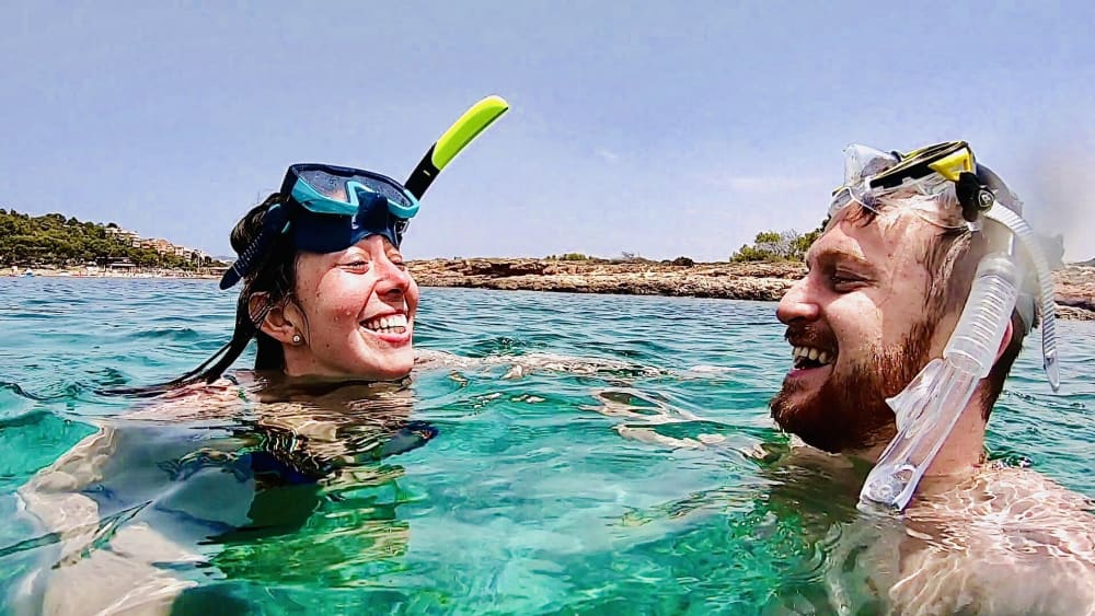 Crociera privata al tramonto nella baia di Palma