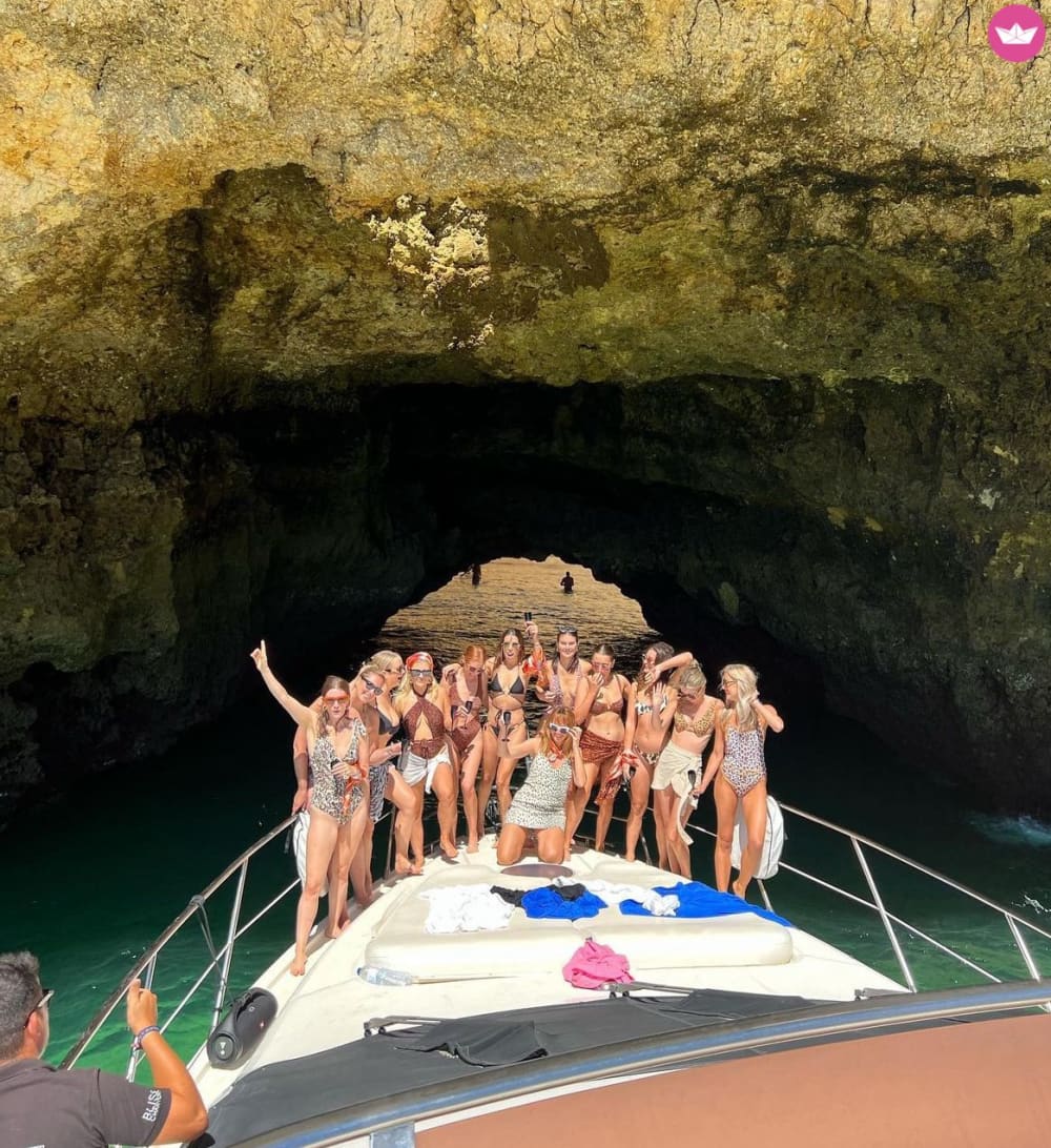 3-stündiger Sonnenuntergang auf einer Yacht, genießen Sie die Algarve auf eine andere Art