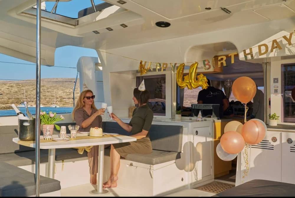 Heraklion Luxury Catamaran Sunset Cruise — Dia Island (16:30–20:00)