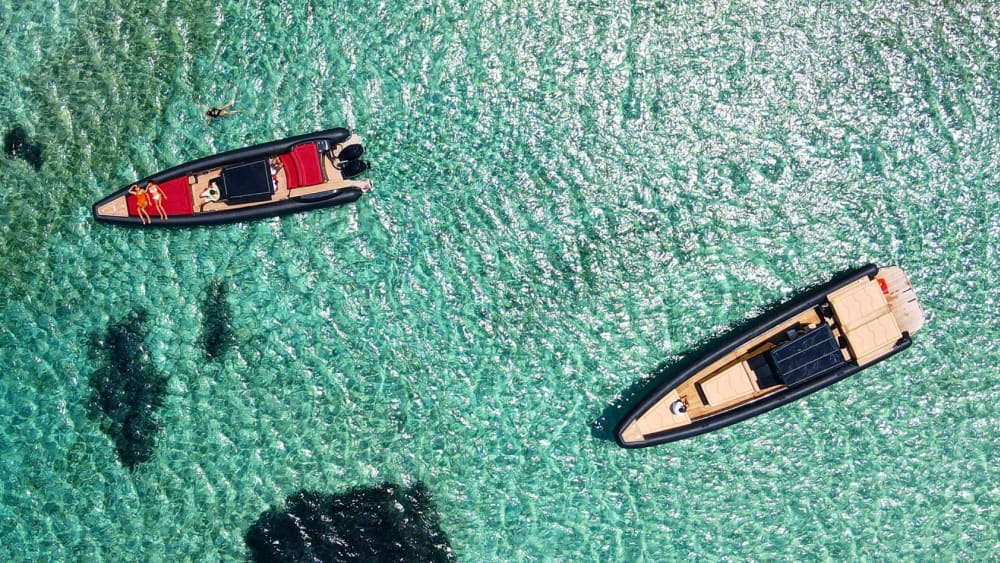 Ontdek Patmos: een volle dag zon op een motorboot