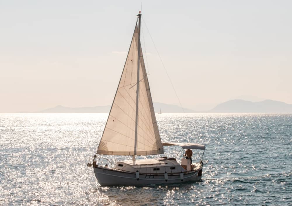 A Relaxing Traditional Boat Trip: Swim in the Crystal-Clear Aegean Waters