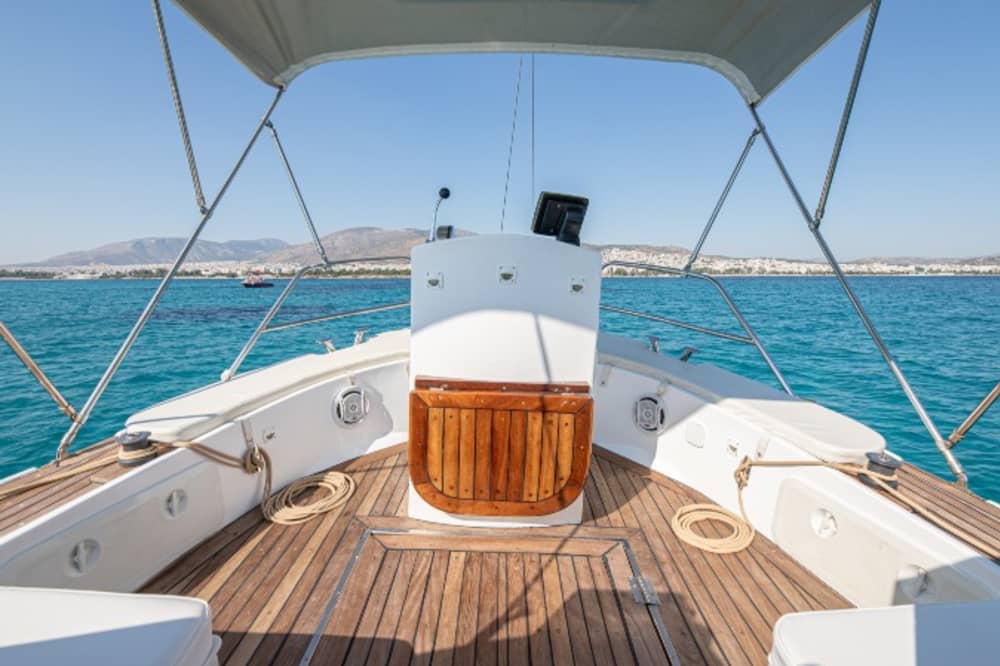 A Relaxing Traditional Boat Trip: Swim in the Crystal-Clear Aegean Waters