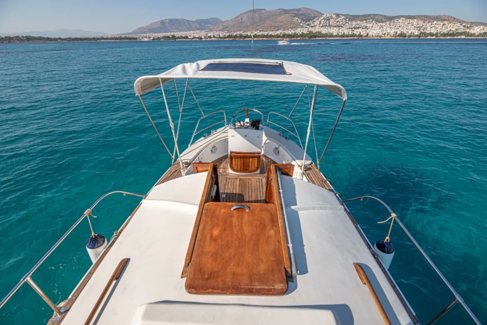 A Relaxing Traditional Boat Trip: Swim in the Crystal-Clear Aegean Waters