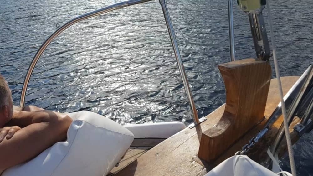 A Relaxing Traditional Boat Trip: Swim in the Crystal-Clear Aegean Waters