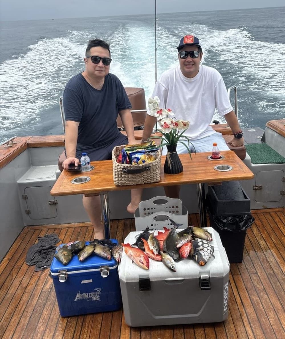 Μισή μέρα ψαρέματος στη Νούσα Ντούα και στο Νότιο Μπαλί