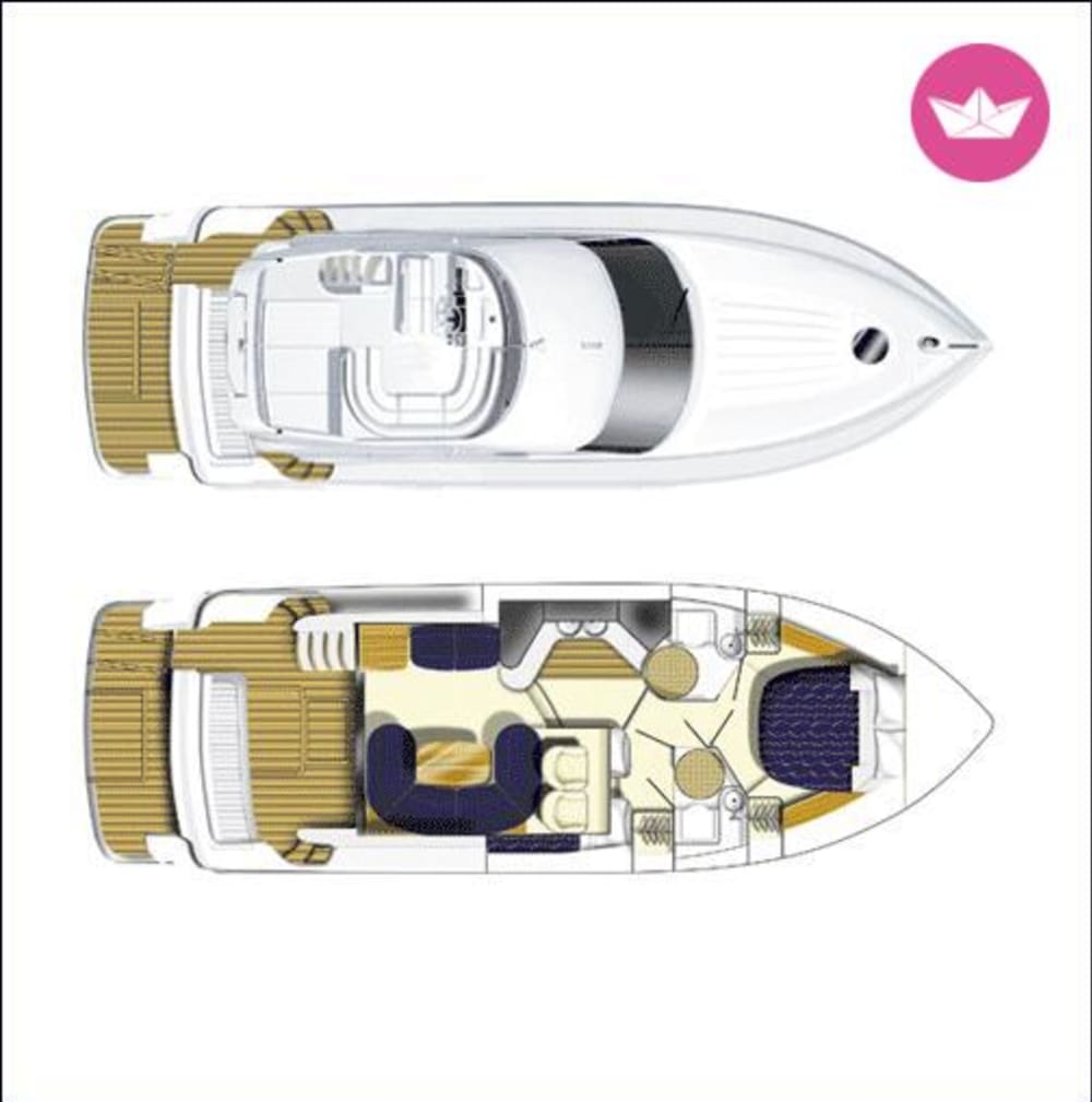 Embarquez pour une journée exceptionnelle dans les eaux cristallines de Malte à bord de notre Princess 40 Fly