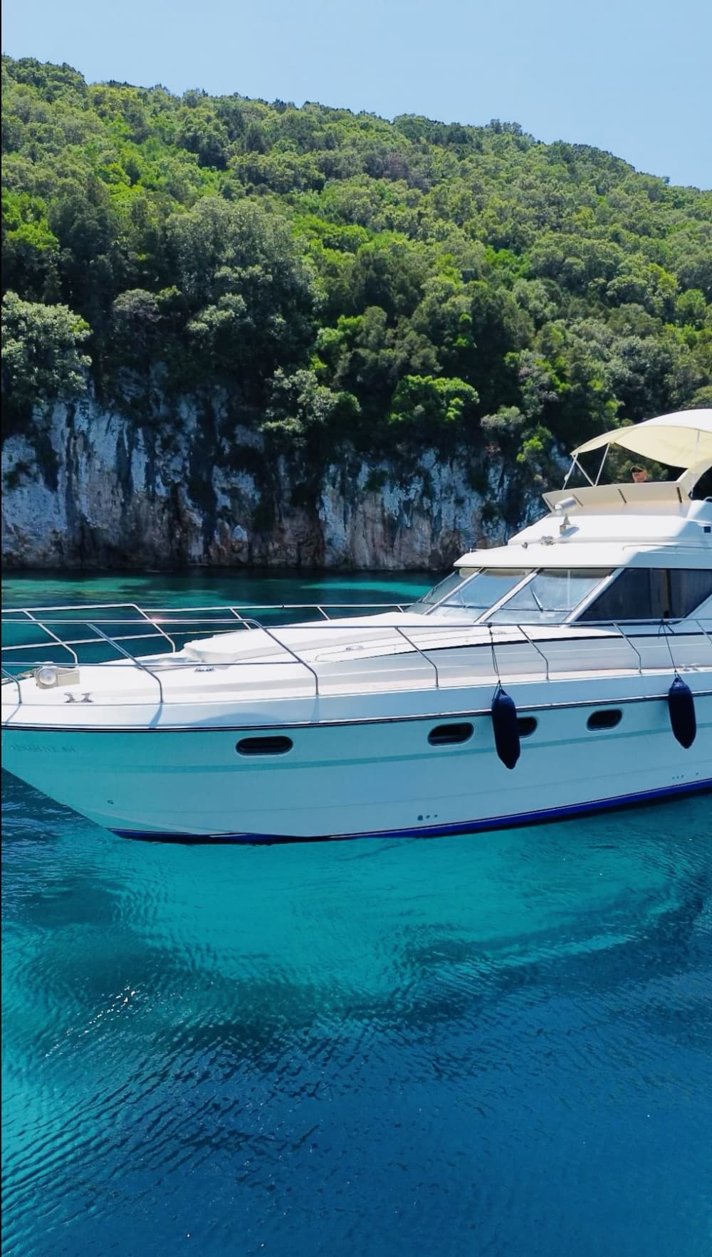 From Corfu to North-East Corfu Coastline, the Costa Costa Cruise: A Private Cruise Across Crystal Clear Waters & Secluded Beaches