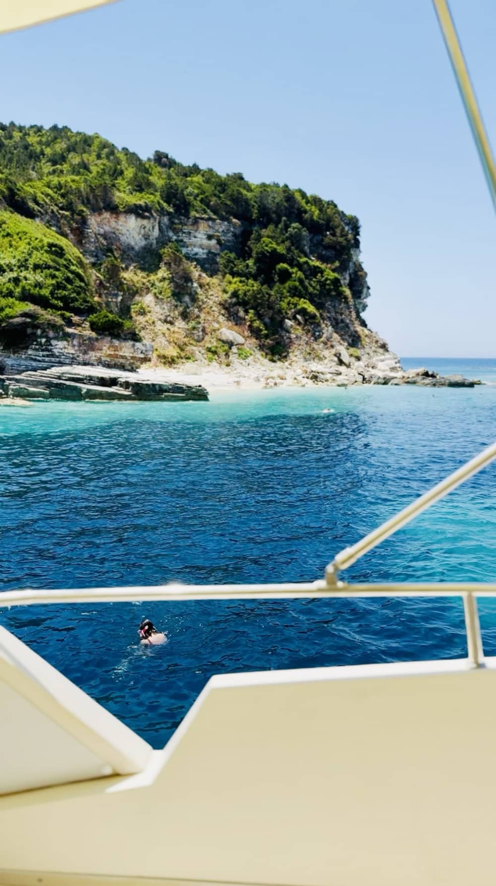 From Corfu to North-East Corfu Coastline, the Costa Costa Cruise: A Private Cruise Across Crystal Clear Waters & Secluded Beaches