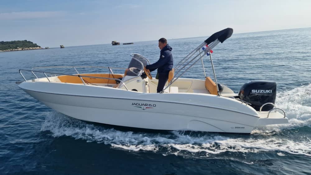Explore Pula by boat: A full day on the water aboard a motorboat