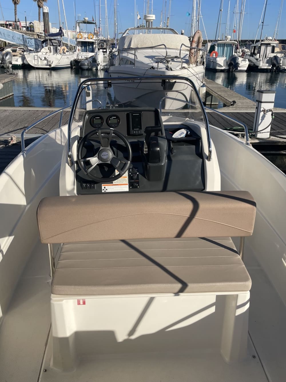 Discover Cascais on a half-day motorboat trip