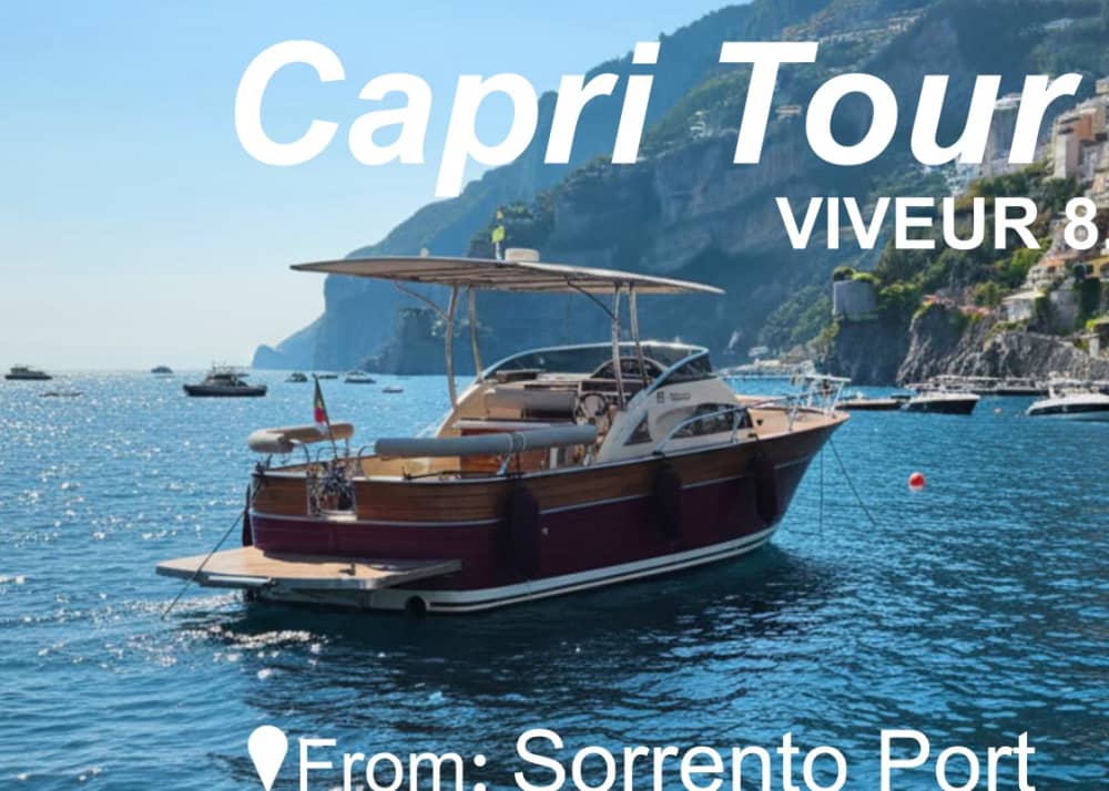 Una giornata alla scoperta di Sorrento: puro relax sulle acque cristalline del blu italiano.