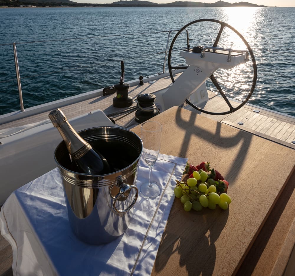 9h of sailing along the coast of Porto Rotondo