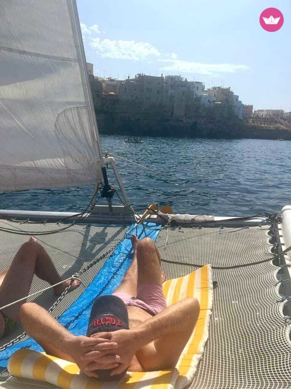 Catamaran tour with SUP