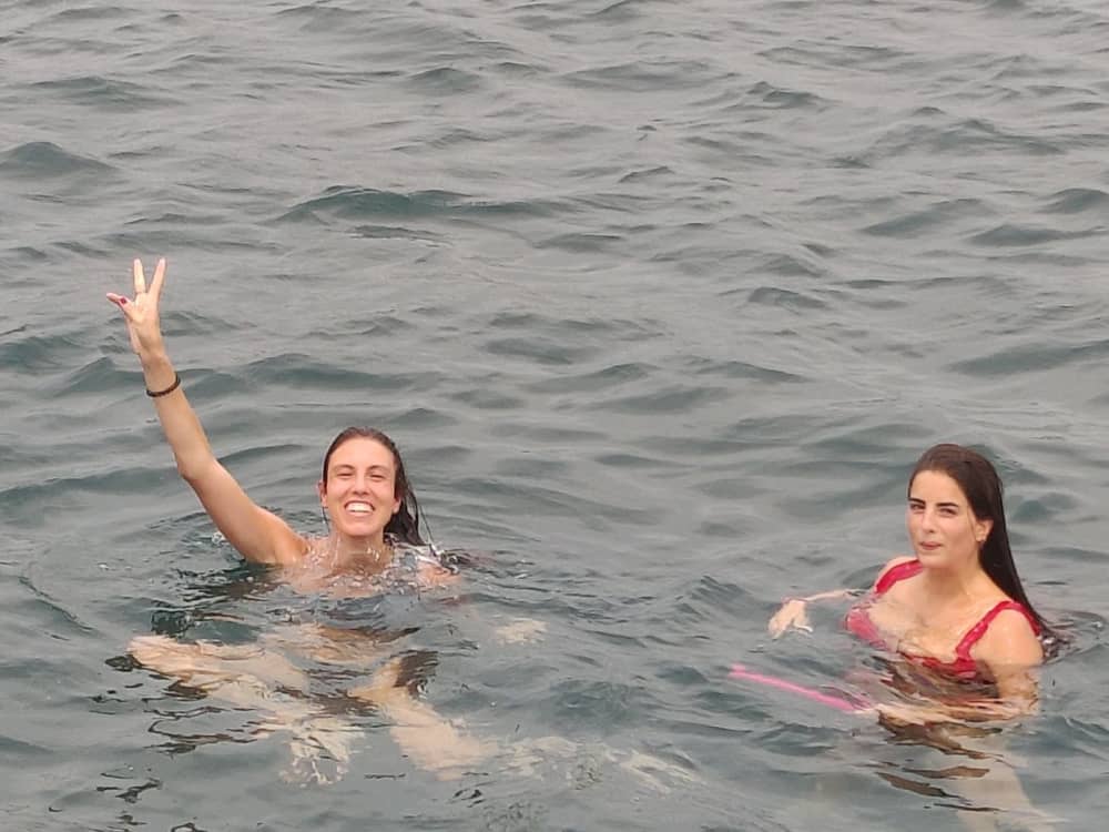 Catamaran tour with SUP