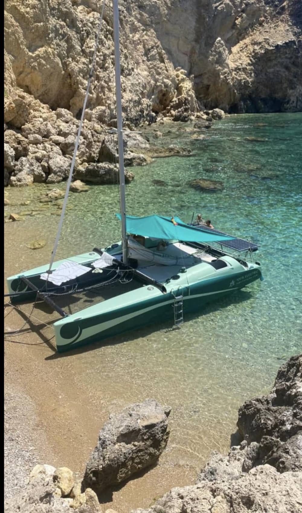 Milieuvriendelijk avontuur in Malaga: 3 uur durende duurzame catamarantocht