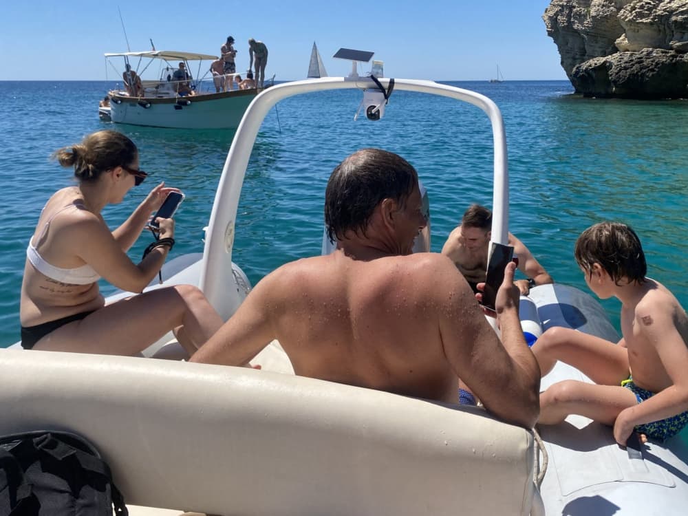 Sunset Boat Tour & Sunset Aperitif in Cagliari