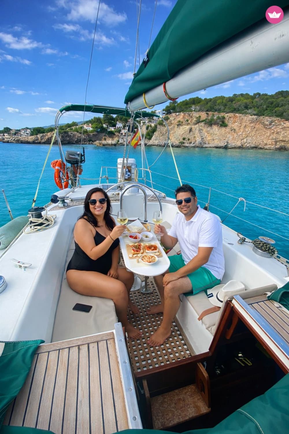 Privé zeilboottocht van Ibiza naar Formentera