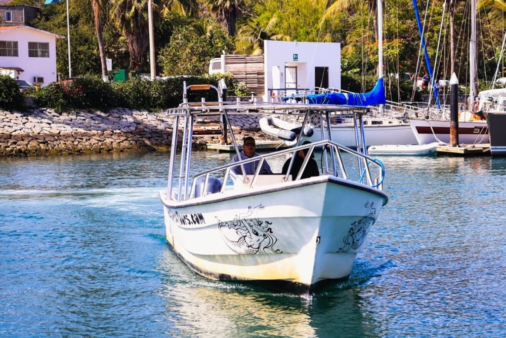 One day around Puerto Vallarta: Enjoy 9h of discovery on a motorboat