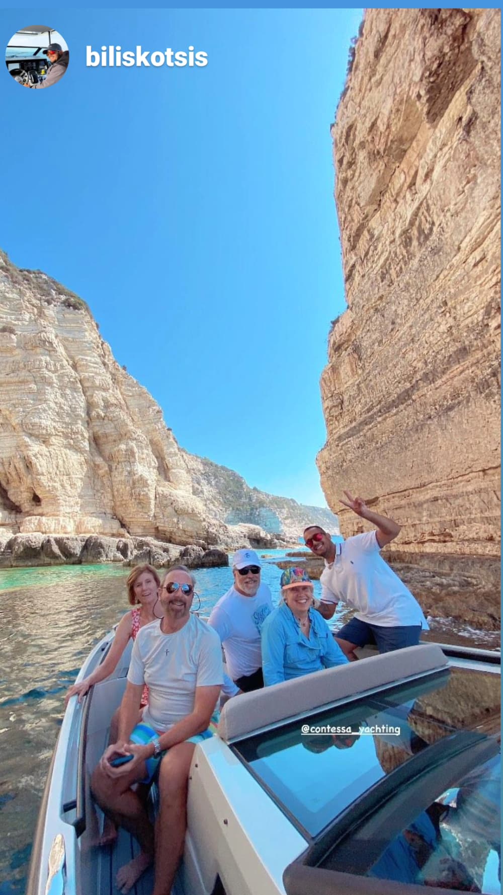 Escapade en yacht privé à Paxos, Antipaxos et aux grottes bleues