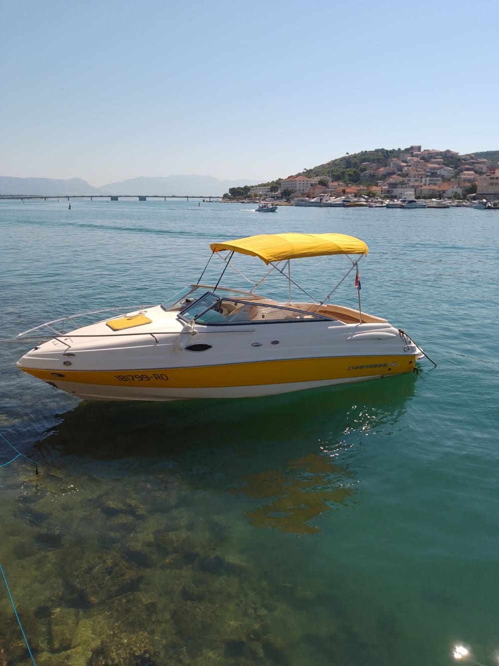 Half day (5h) to explore Split,Trogir,Blue Lagoon and island Solta