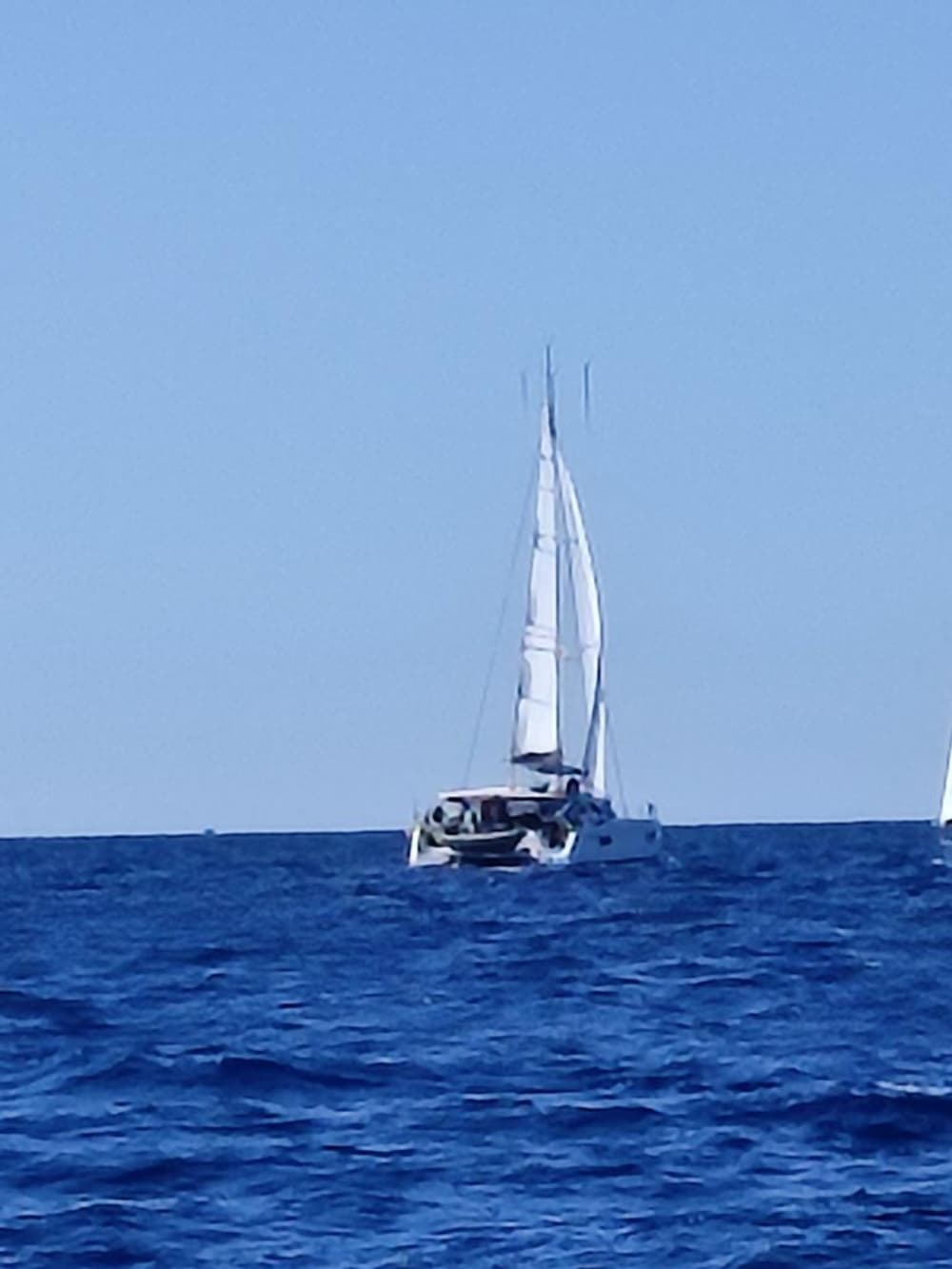 Noleggio di catamarano per l'intera giornata a Canet-en-Roussillon