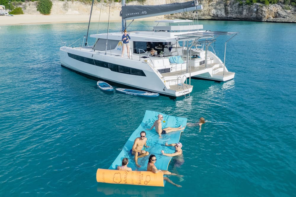 Full-Day Island Hopping with Don't Worry: Tintamarre & Pinel or Caribbean Coastline Tour