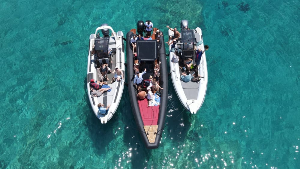 Een dag op Patmos op een motorboot.