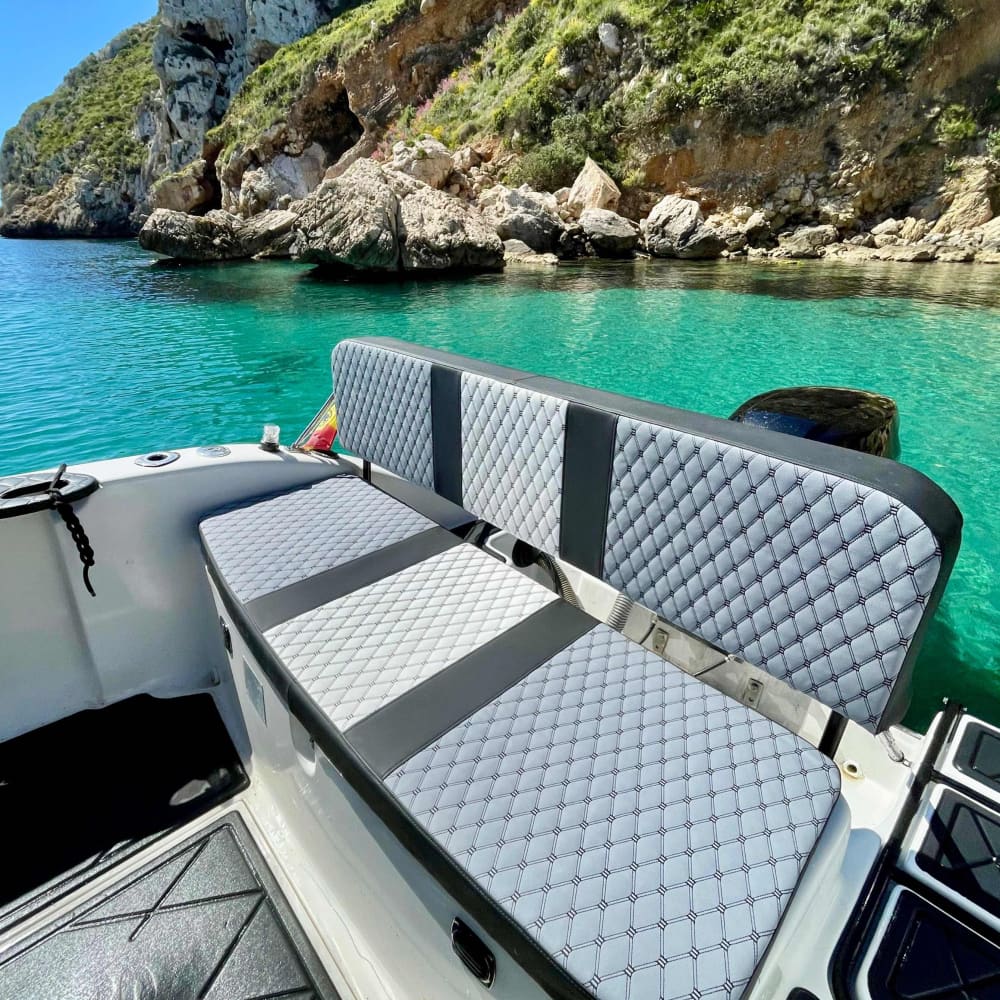 Full day of sea caves and crystal clear waters.