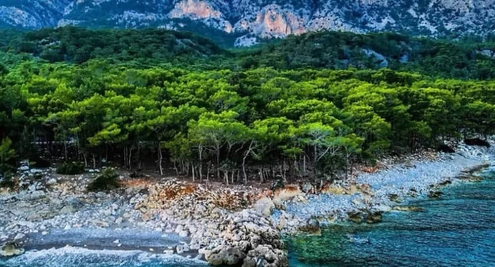 Παράκτια απόδραση Αττάλειας: Κρουαζιέρα στον κόλπο Chalticak & Turtle Island (ηλιοβασίλεμα στην Αττάλεια)