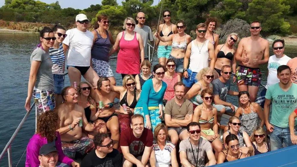 Sunset Cruise: Chrousso Port & Sithonia Riviera Adventure