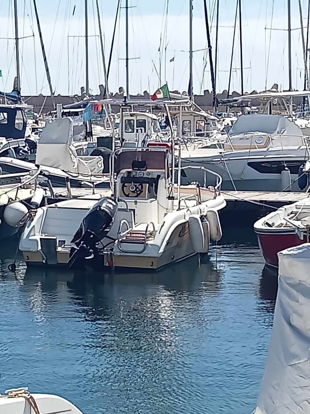 Halvdags båttur i Santa Maria di Leuca med motorbåt