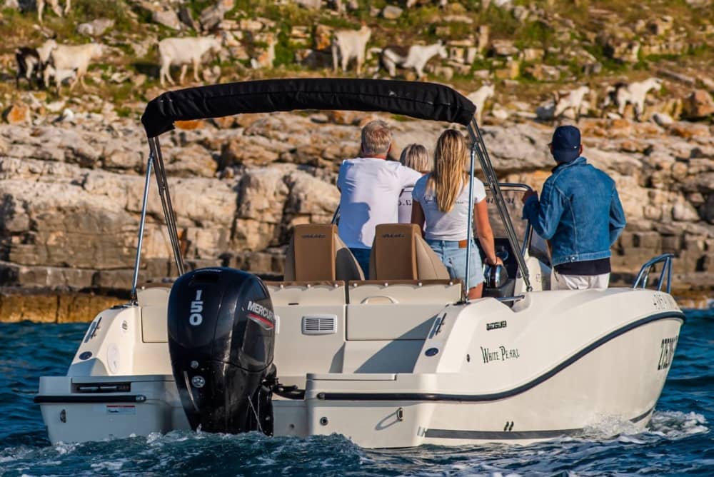 One day around Fažana: Enjoy 6h30 of discovery on a motorboat