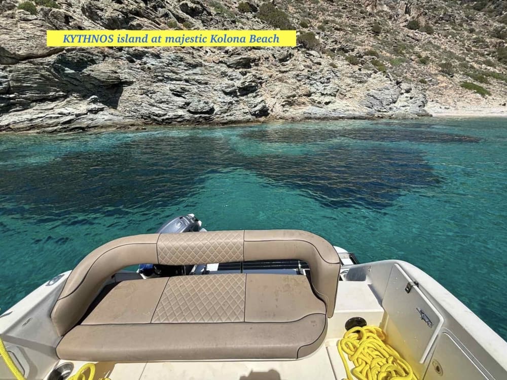 En dag i Aten på motorbåt