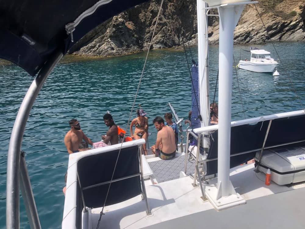 Ontspan in Argelès-sur-Mer: 9 uur zon op een motorboot.
