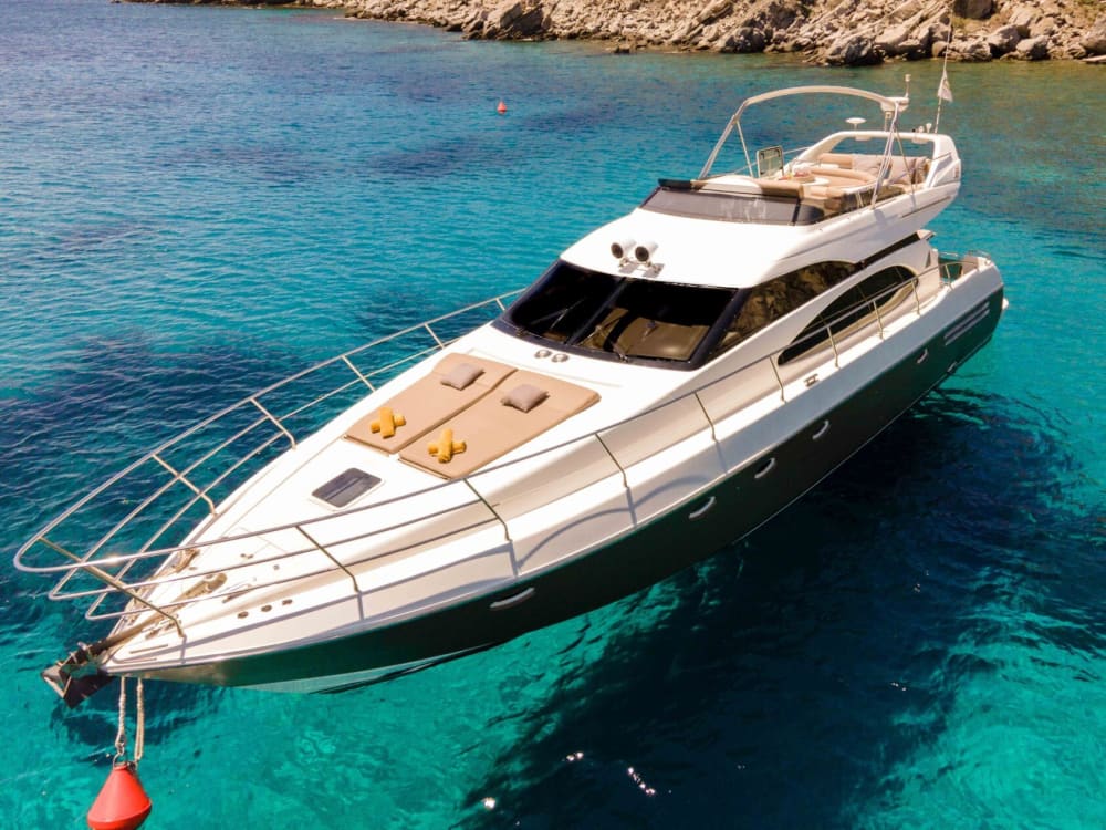 Całodniowy prywatny rejs po południowym wybrzeżu lub Delos i Rhenia (Azimut 58 stóp)