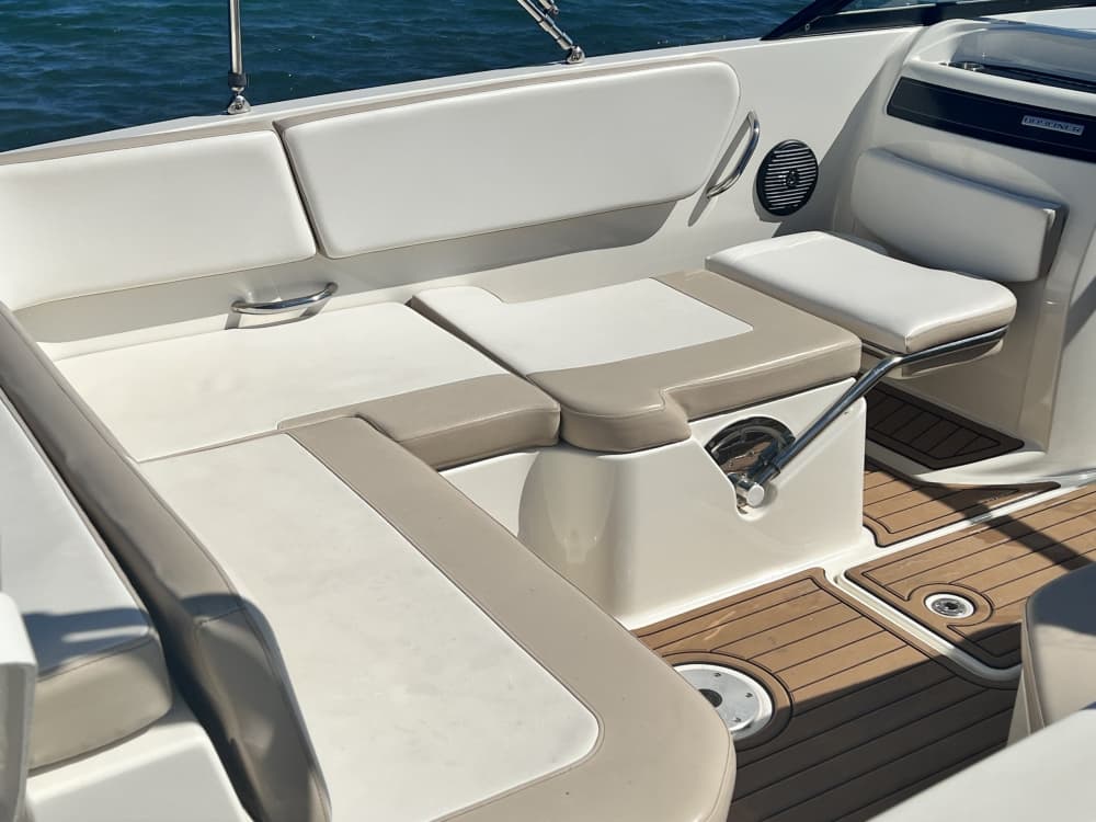 Um dia em La Manga, num barco a motor.