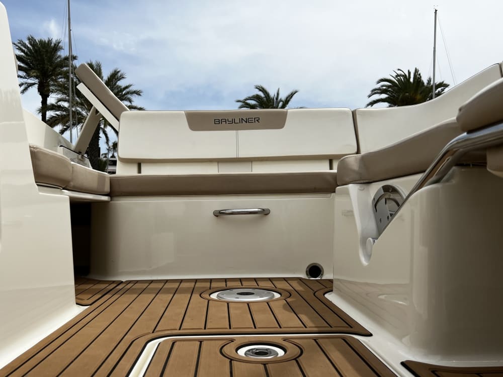 Um dia em La Manga, num barco a motor.