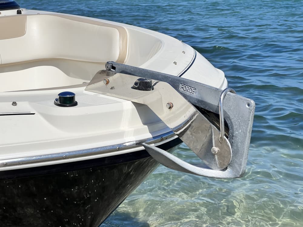 Um dia em La Manga, num barco a motor.